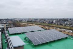太陽光発電施設の写真