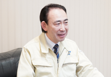 梶原さんインタビューの様子