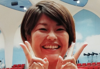 フリーアナウンサー時代の棟方（愛称：sako）さん