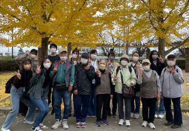 MAGOの活動：大吉公園での屋外交流イベントの様子