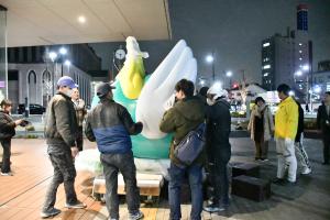 ガーヤちゃん搬送