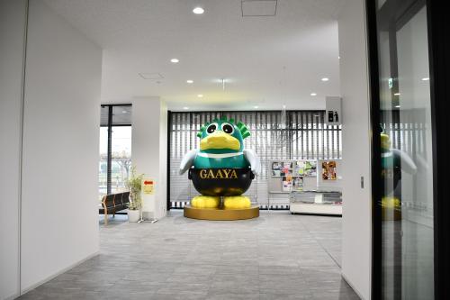 ガーヤちゃん引きで撮影