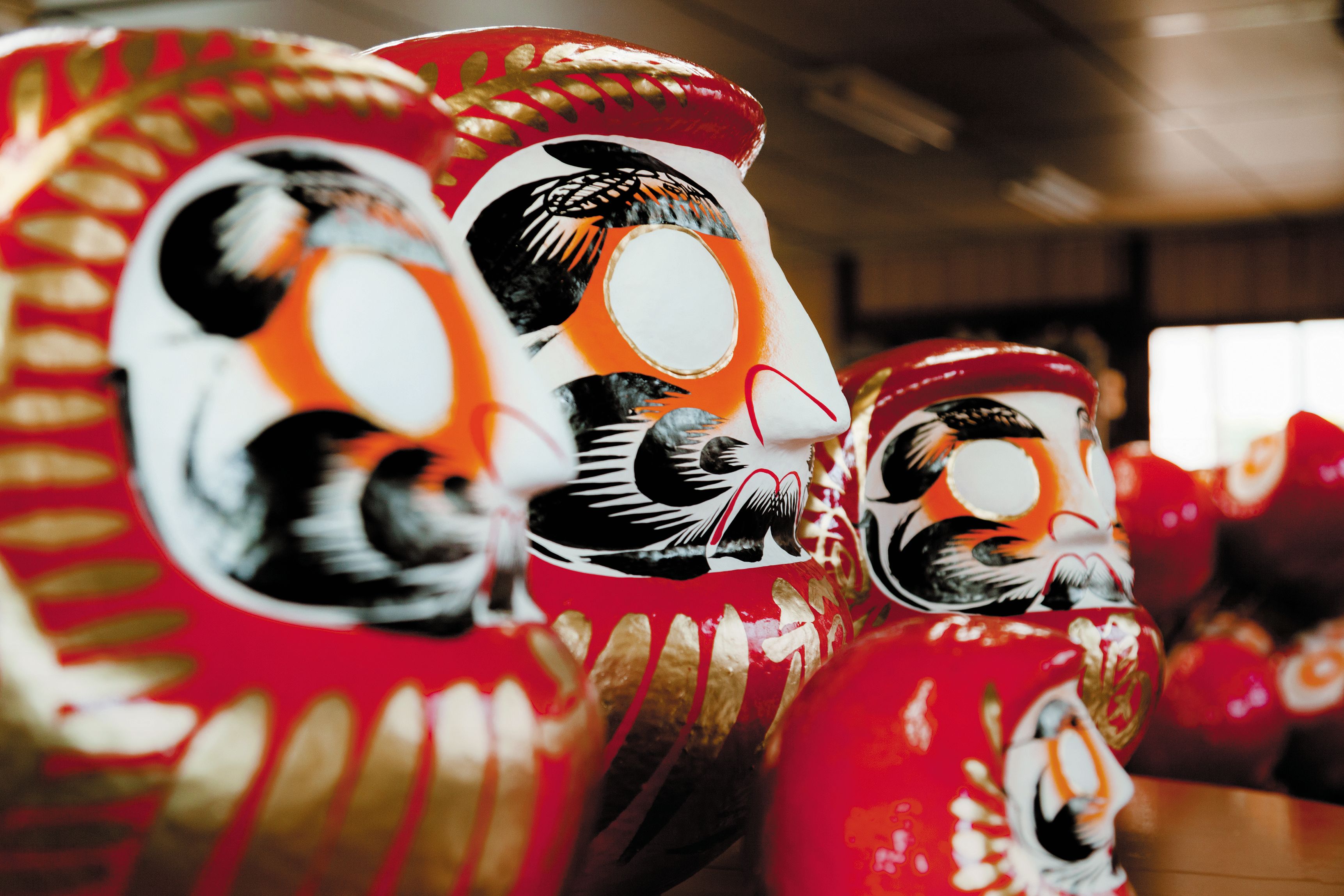 伝統的な越谷だるまの図