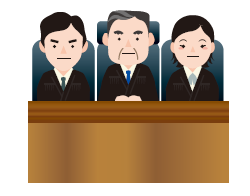 裁判の画像