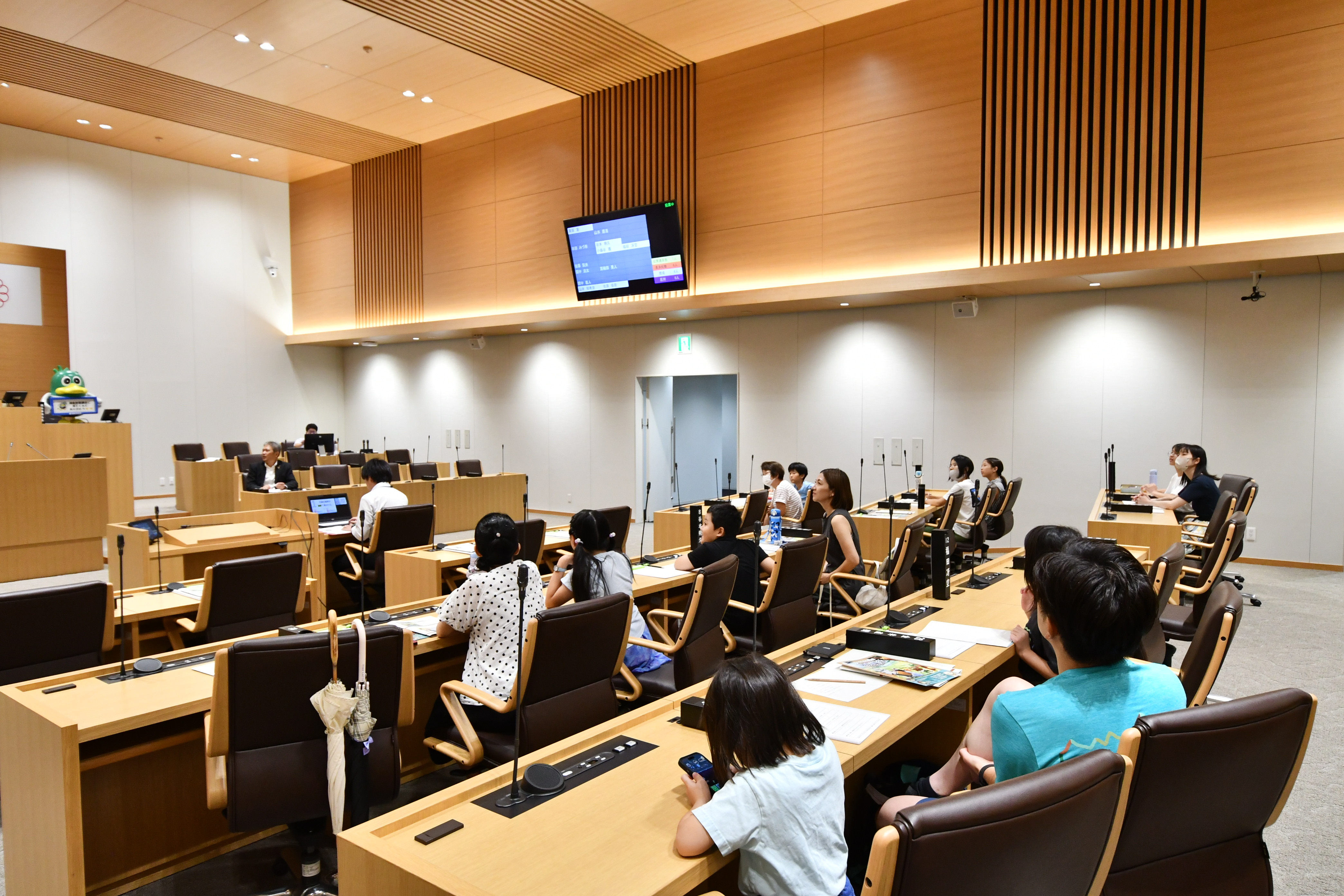 議会体験講座の写真２