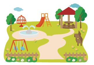 公園のイメージイラスト