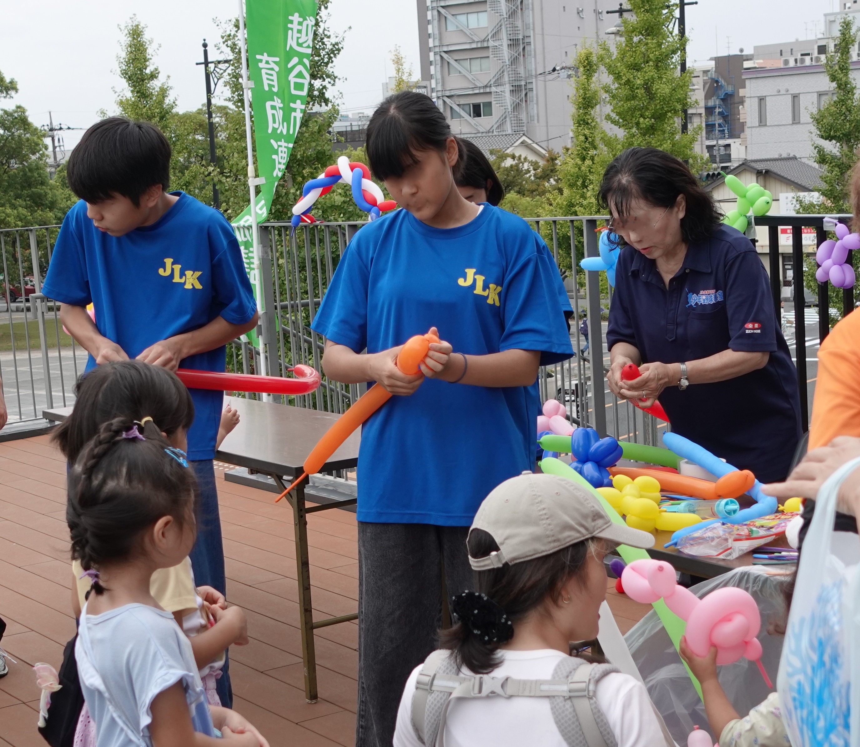ジュニアリーダー縁日の様子