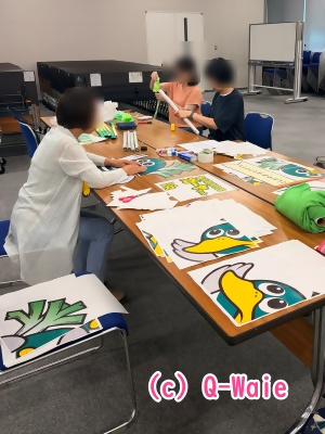子育てクワイエ作業様子画像