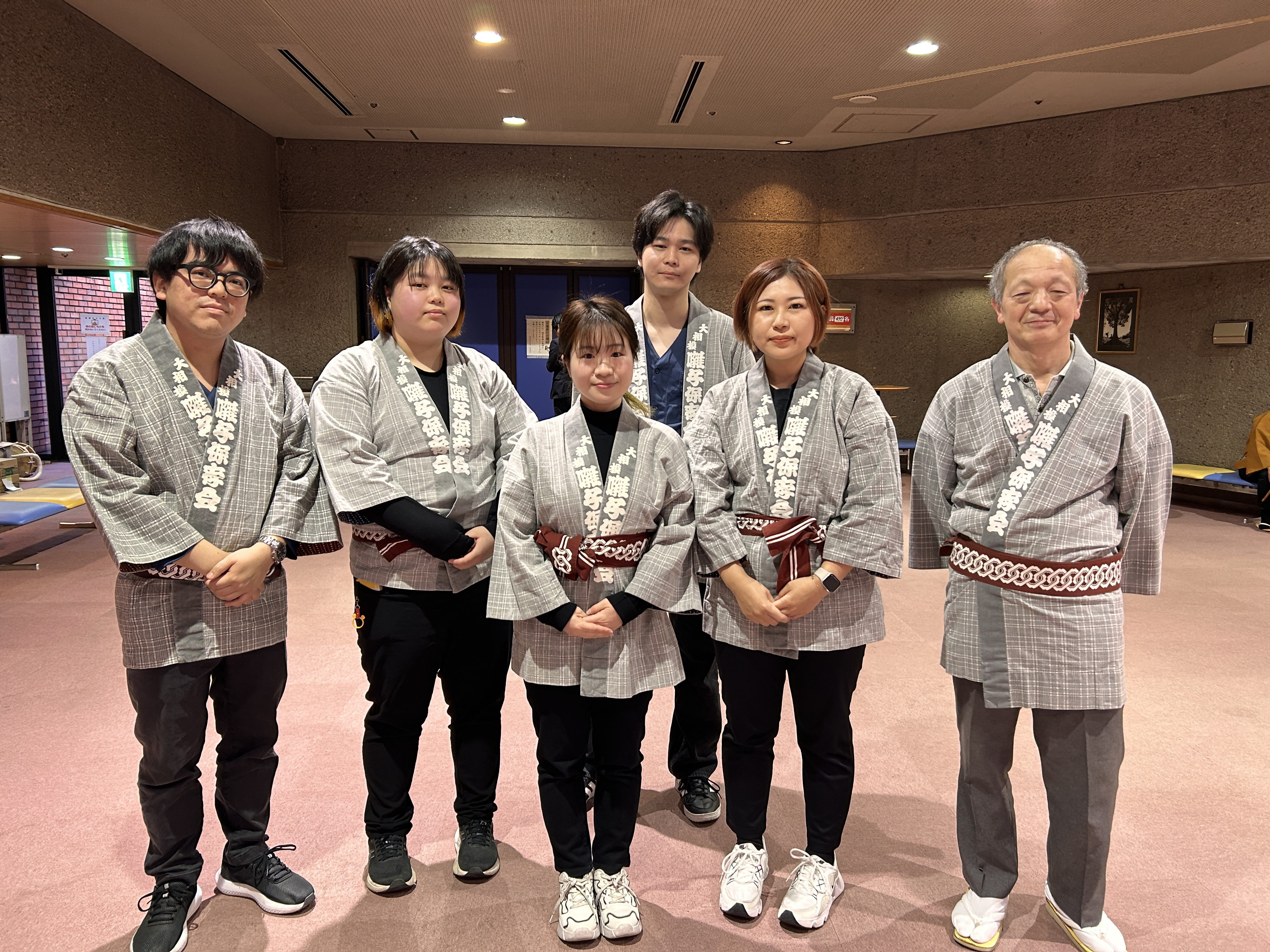 大相模後方はやし連中の集合写真