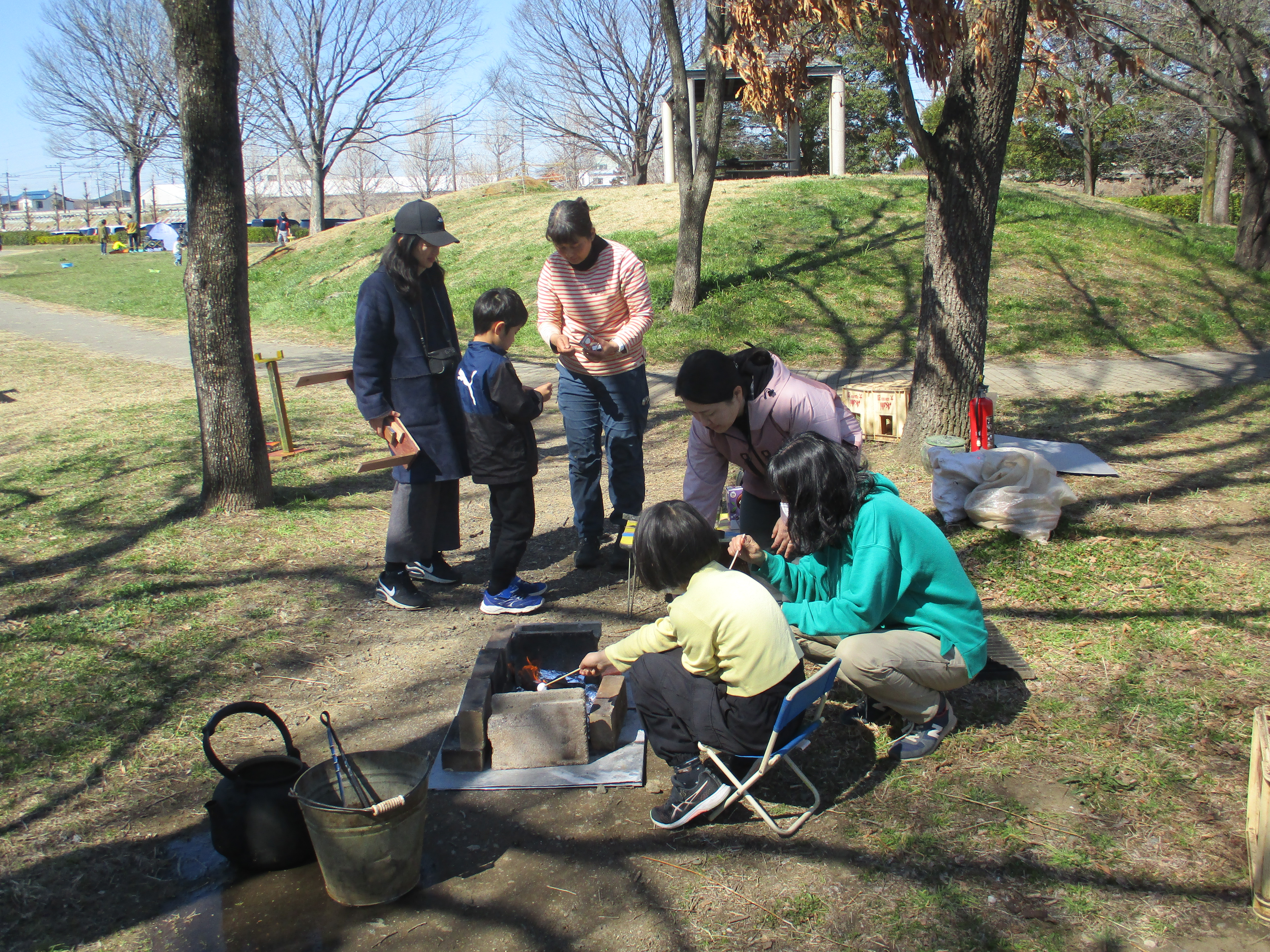プレーパークの様子