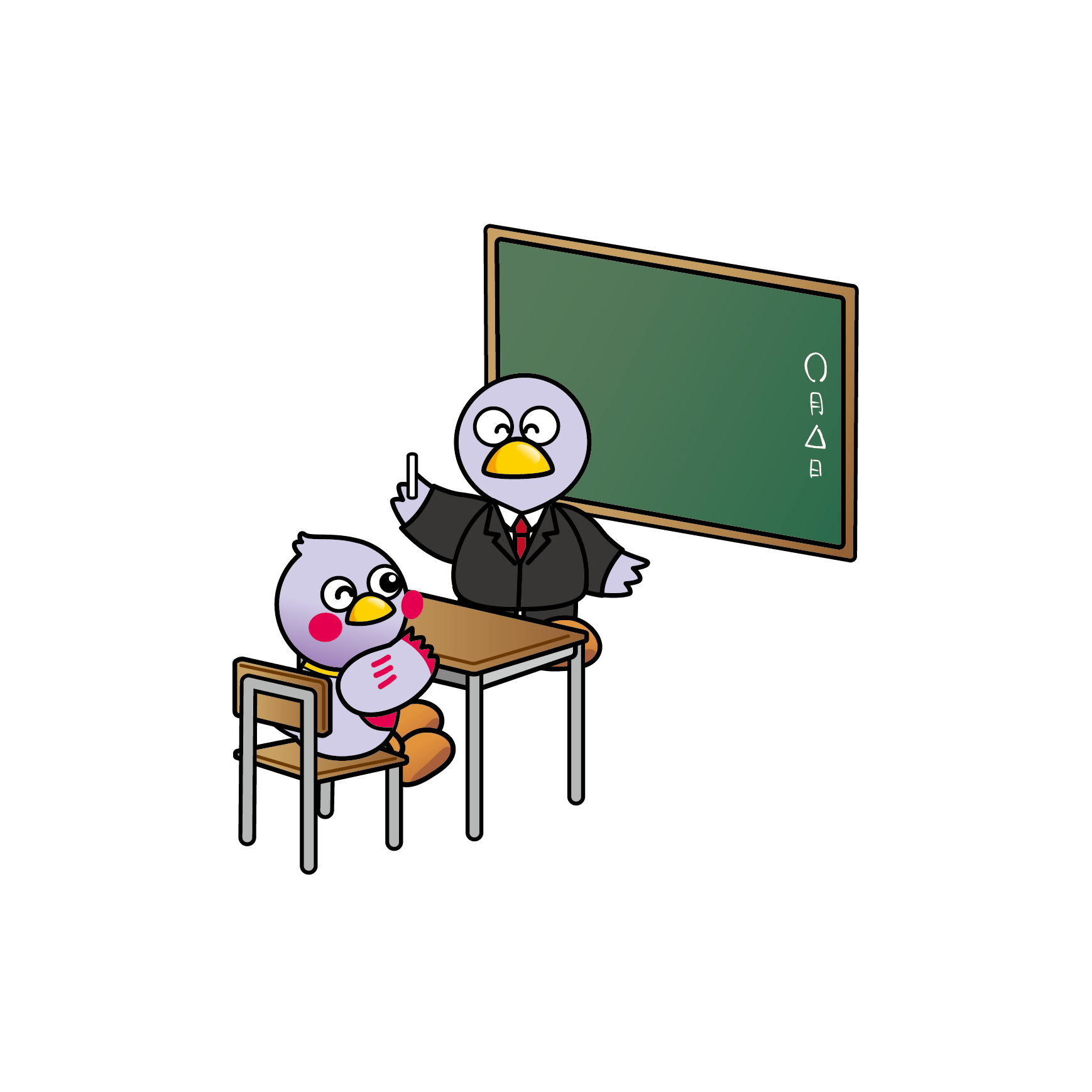 コバトンのイラスト