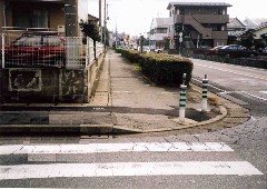 バリアフリー対策実施前の写真です