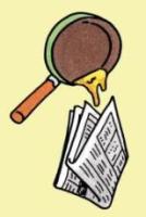 油は新聞紙に含ませましょう