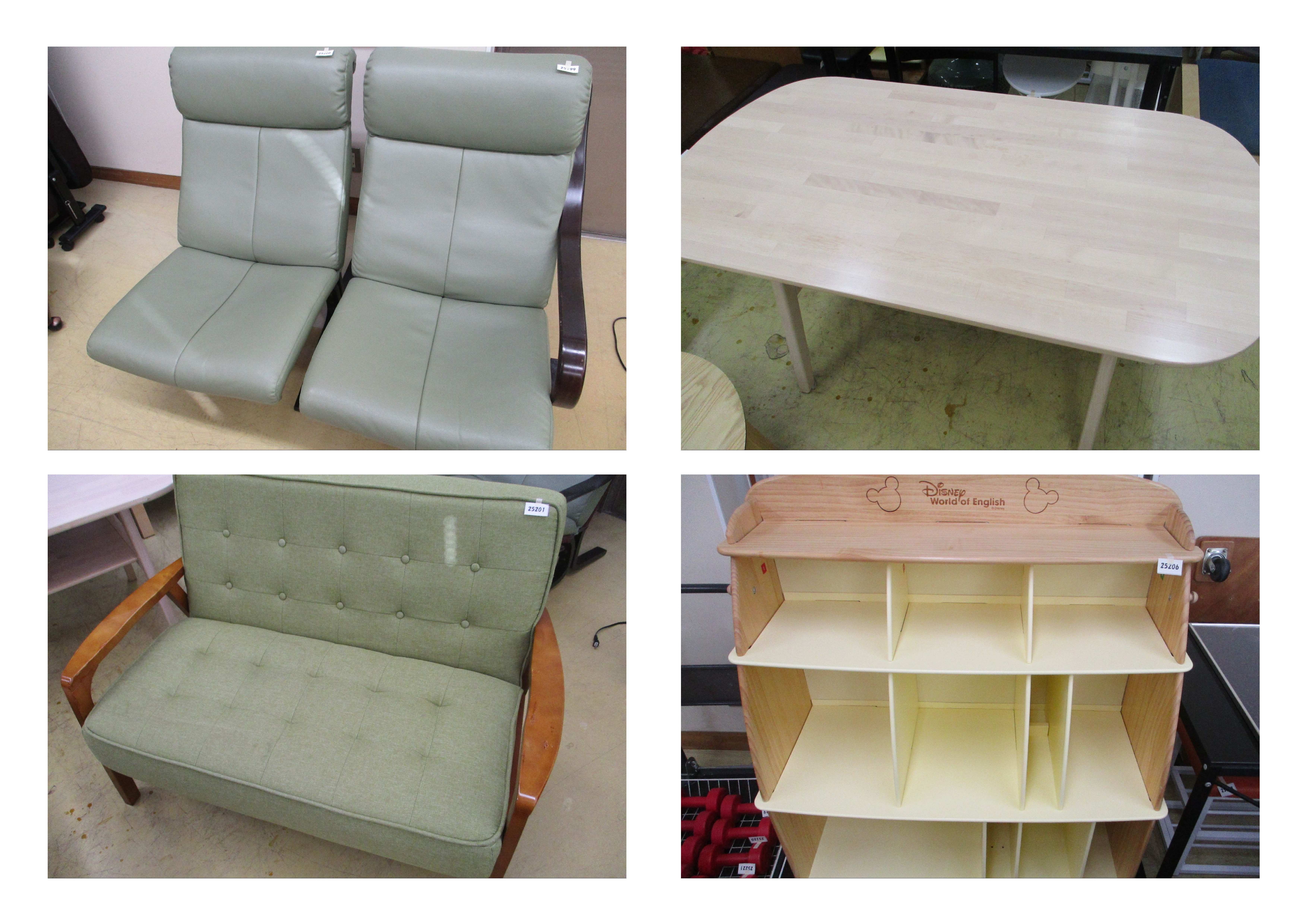 再生家具の一例の画像