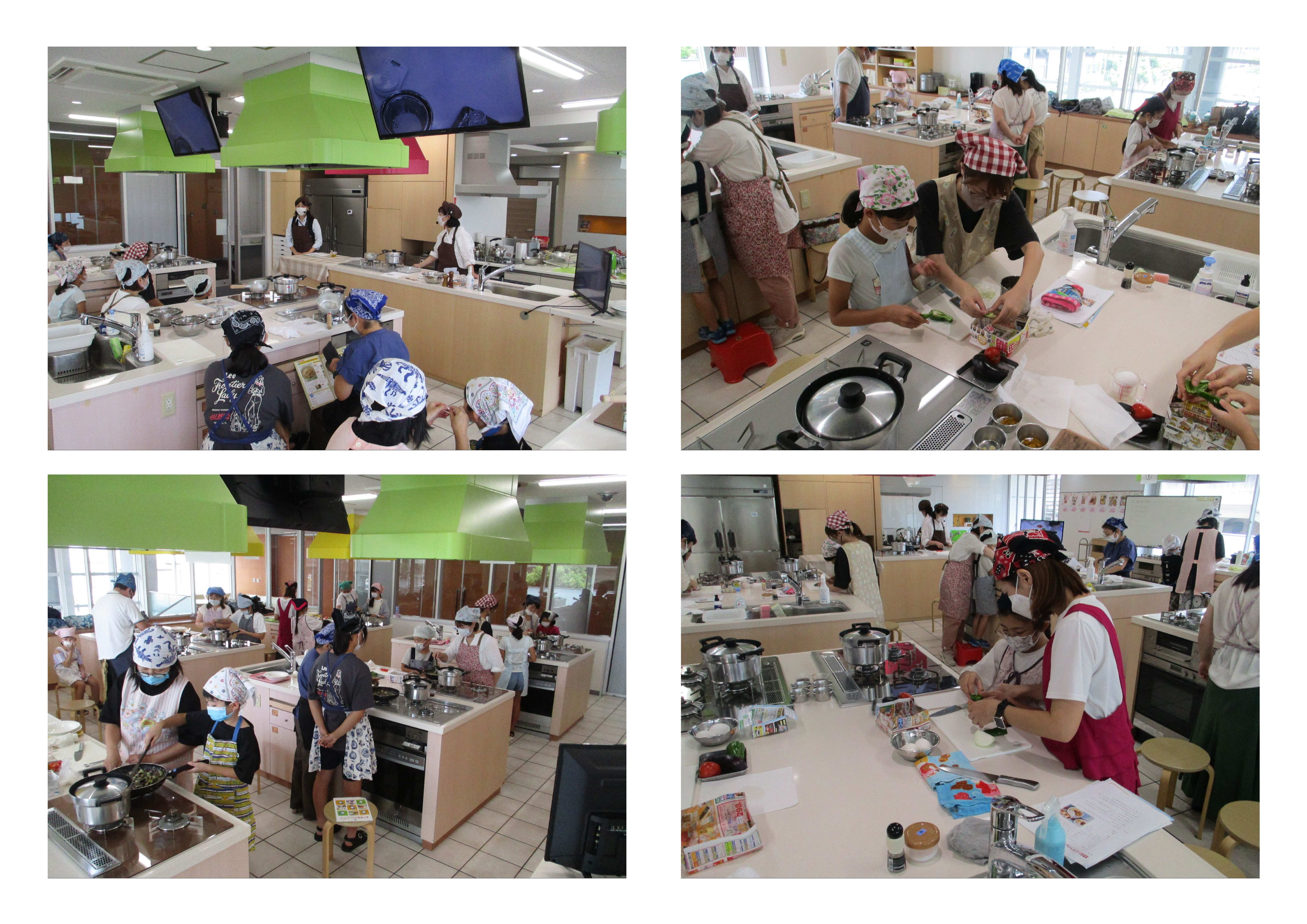 エコクッキング教室の様子