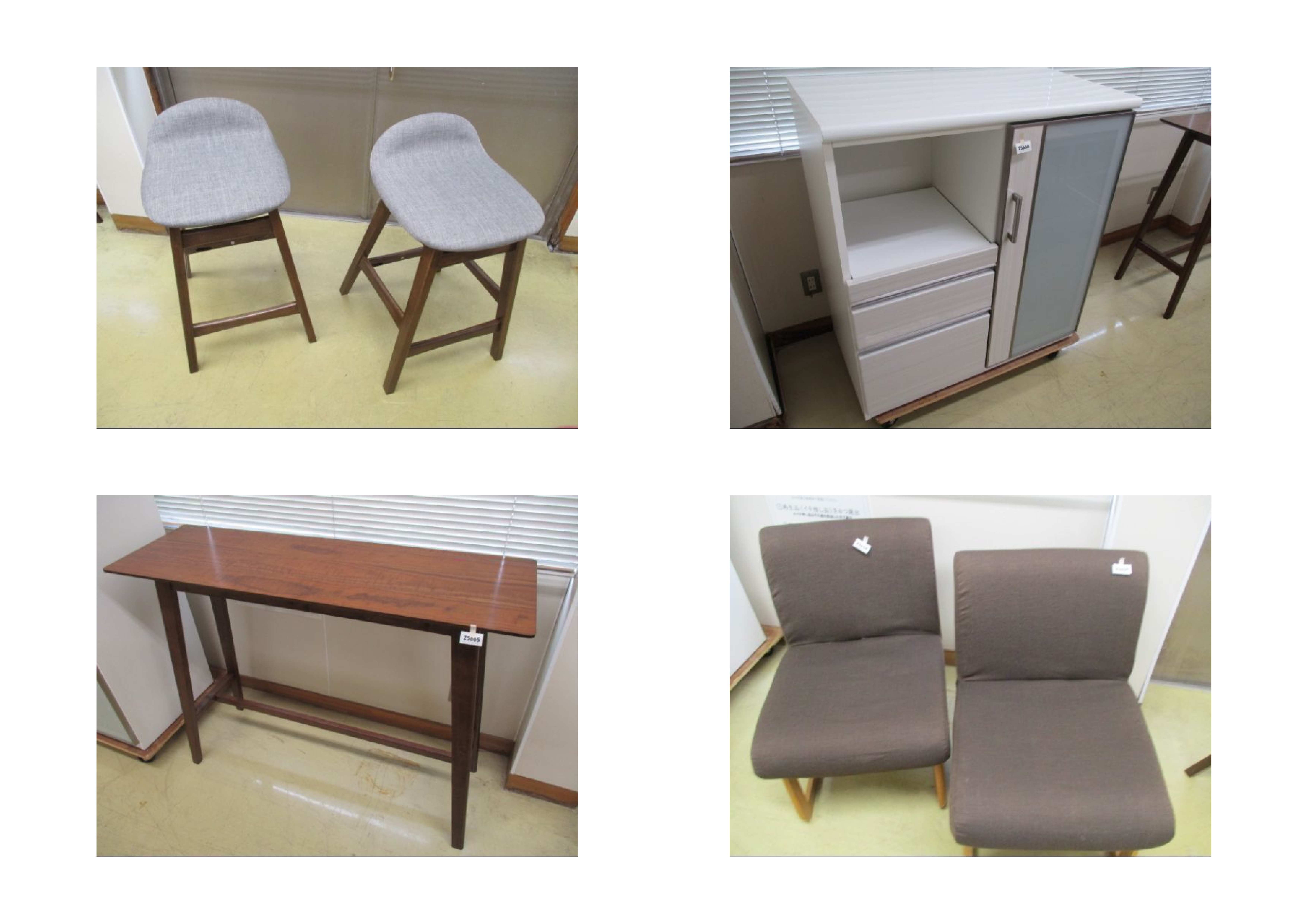 再生家具の写真