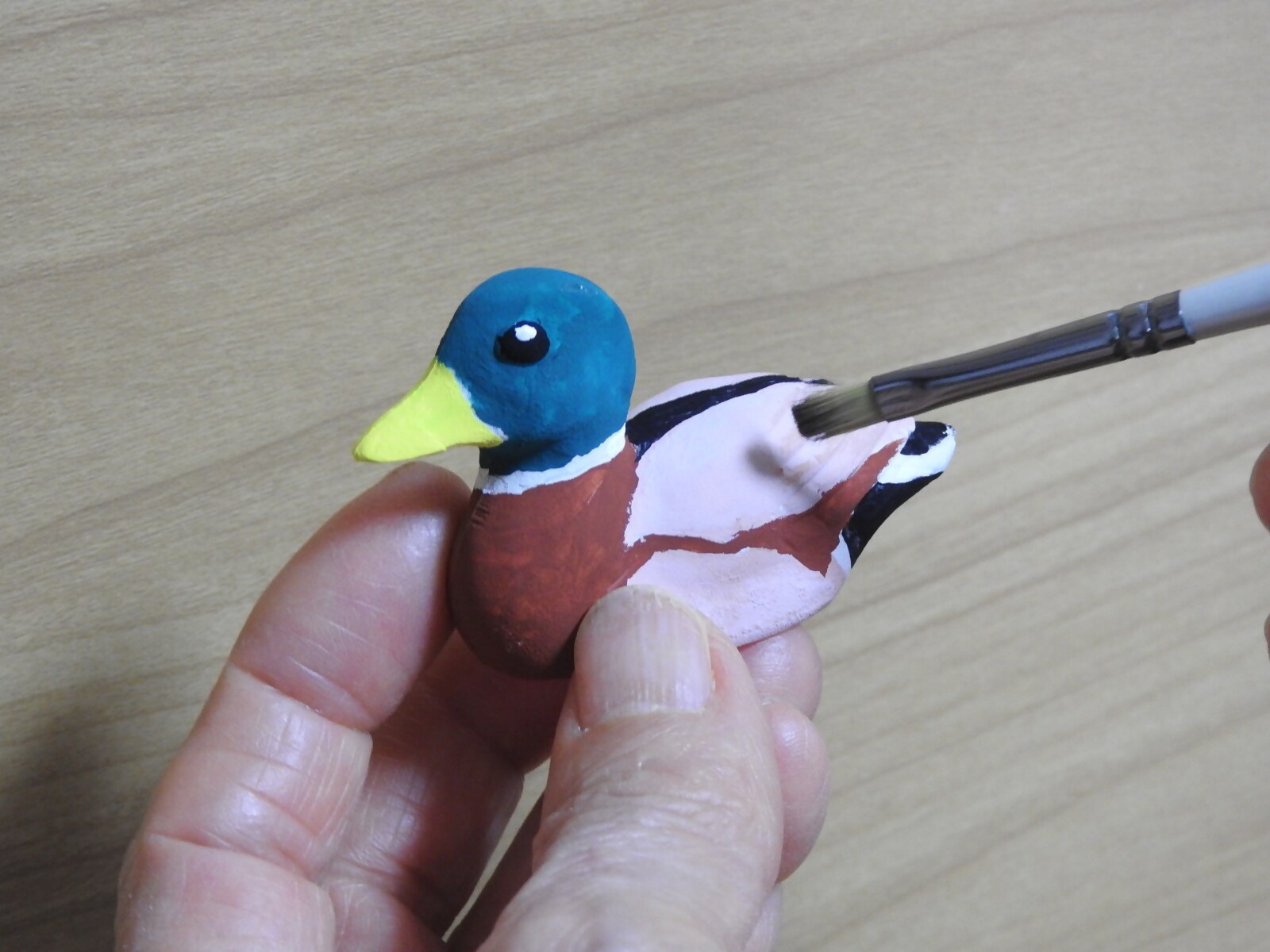 デコイに色付け