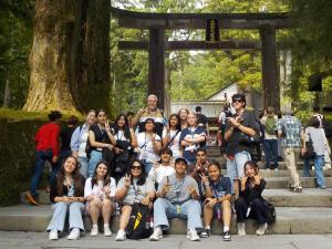 歓迎会でのパフォーマンス