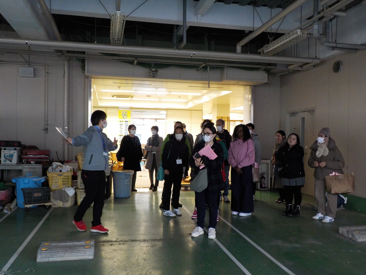 リサイクルプラザ見学