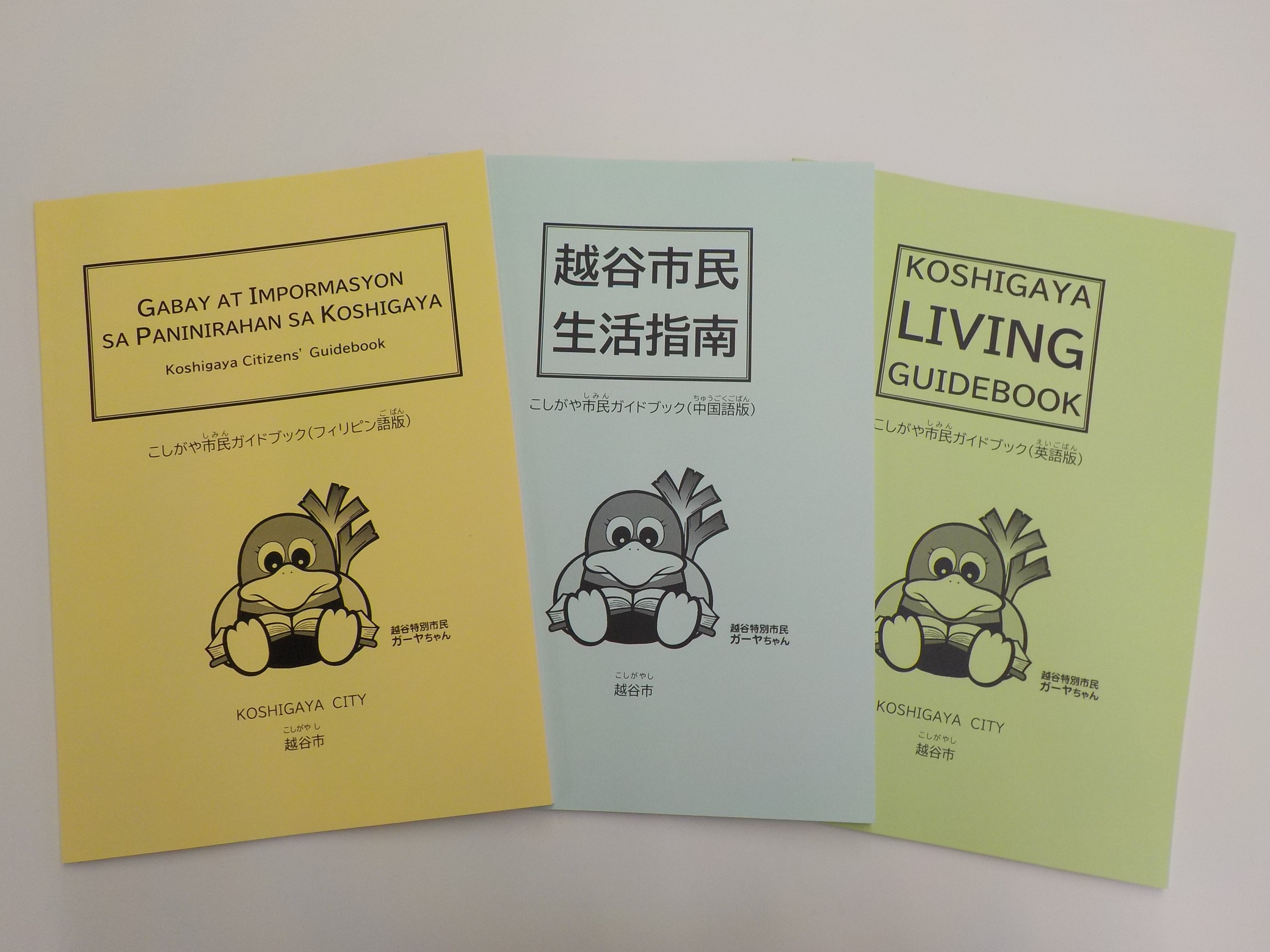 越谷市民ガイドブック多言語版