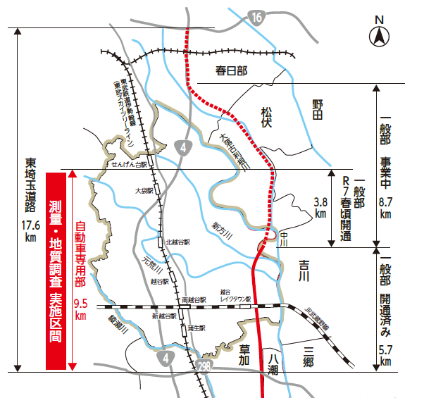 東埼玉道路図