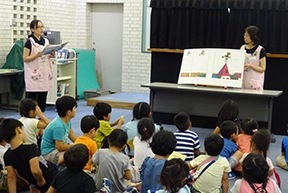 夏の子ども会の様子