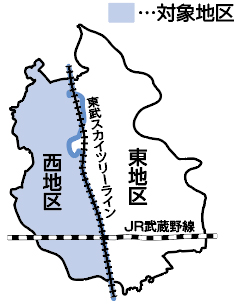 対象地区地図