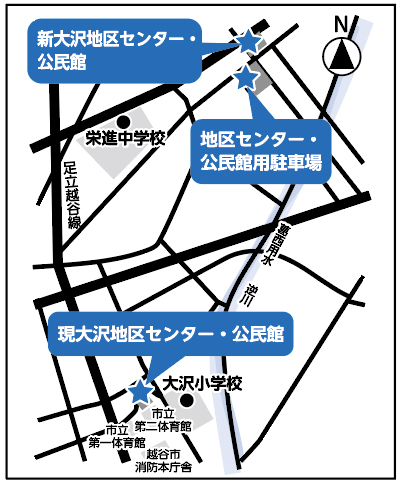 地区センター地図