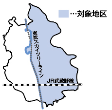 対象地区地図