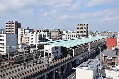 現在の越谷駅