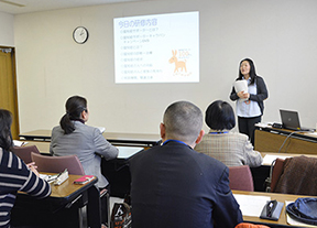 市政モニター研修会の様子