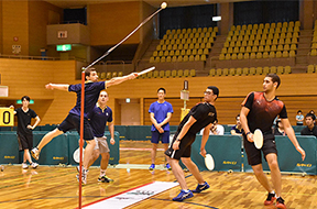 エジプトのクラブ同士による男子ダブルスの決勝戦