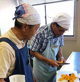 楽しく料理が学べます