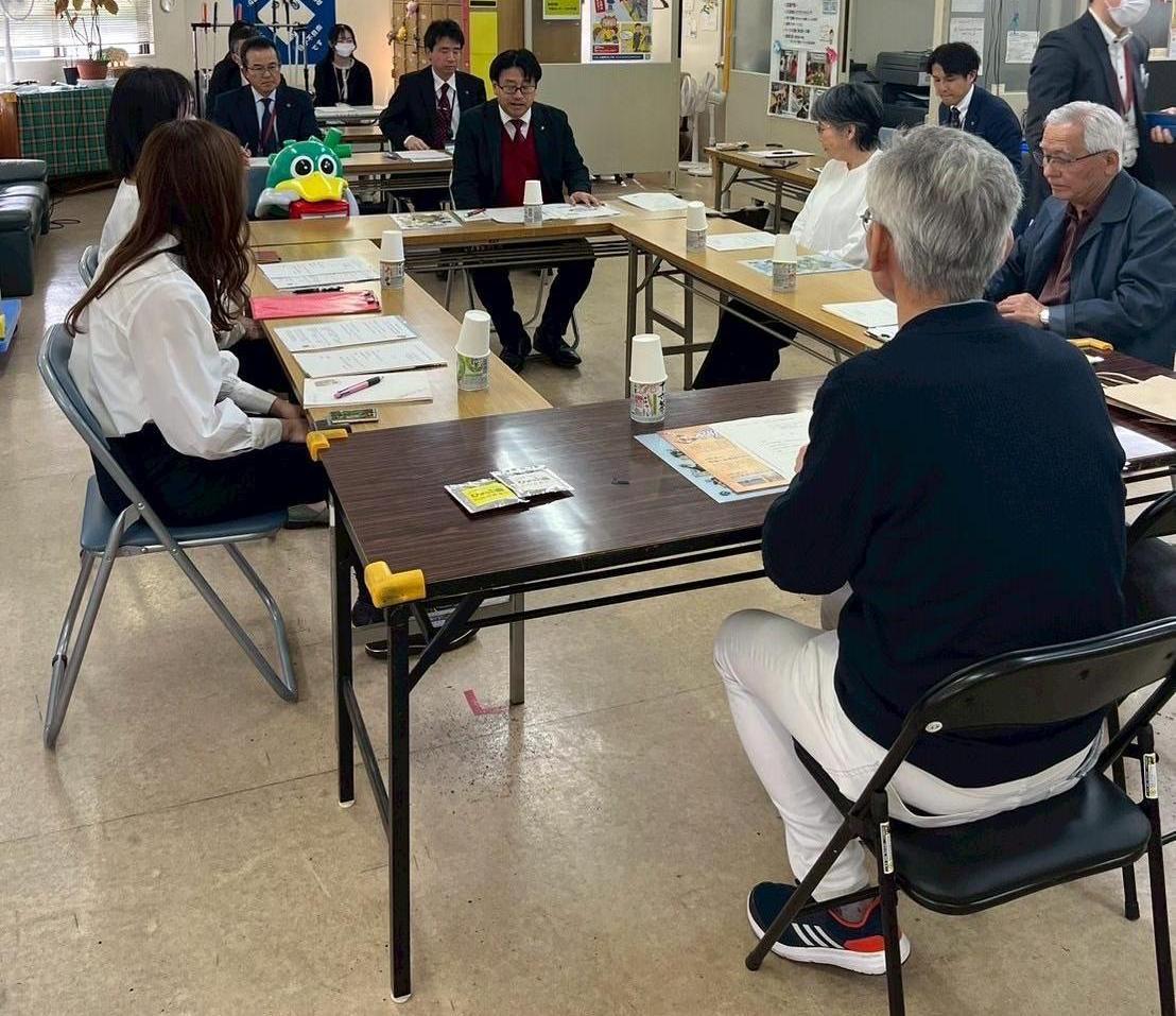 懇談の様子