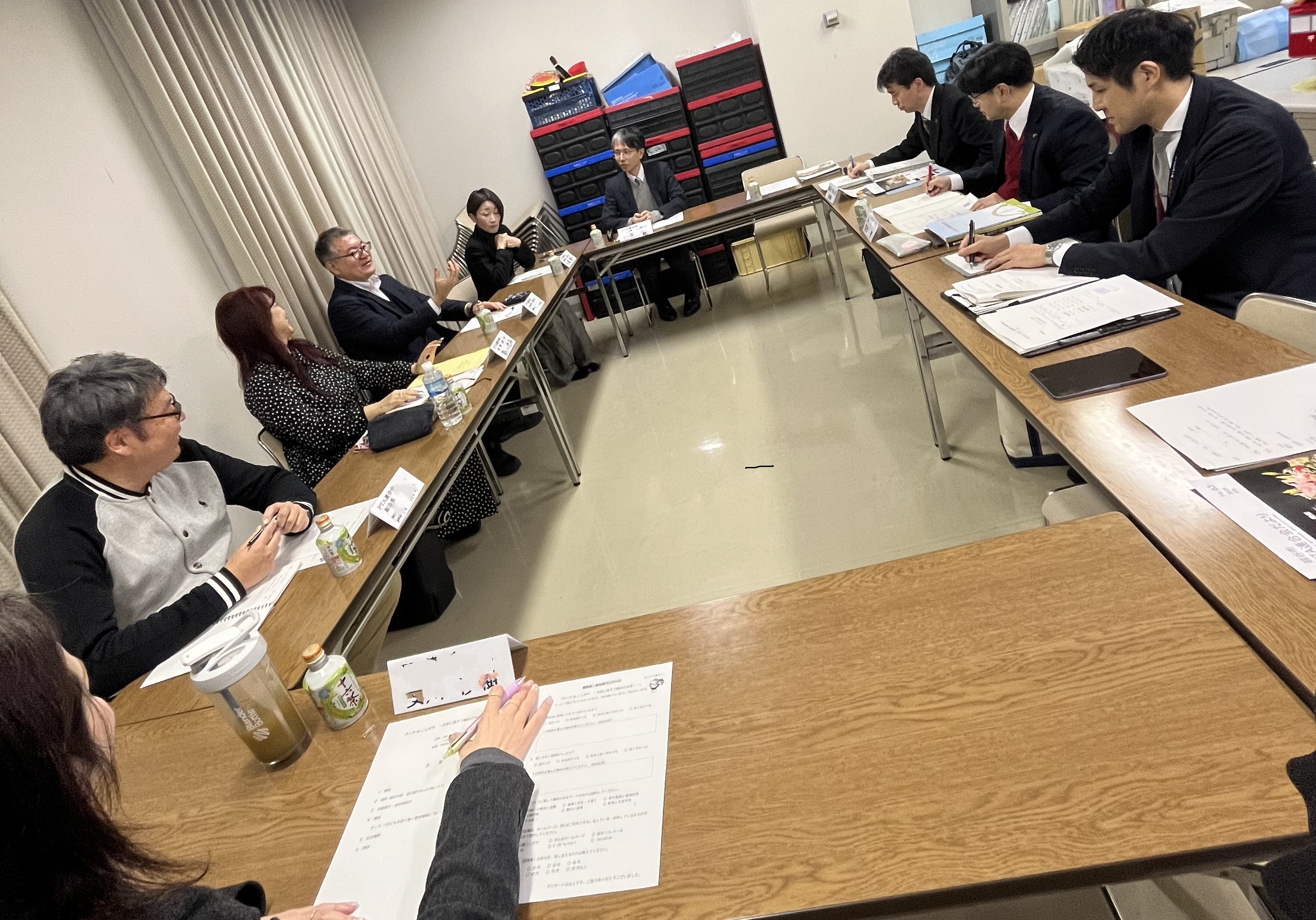 懇談の様子