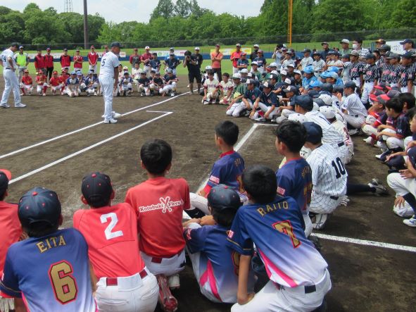 指導を受ける皆さん