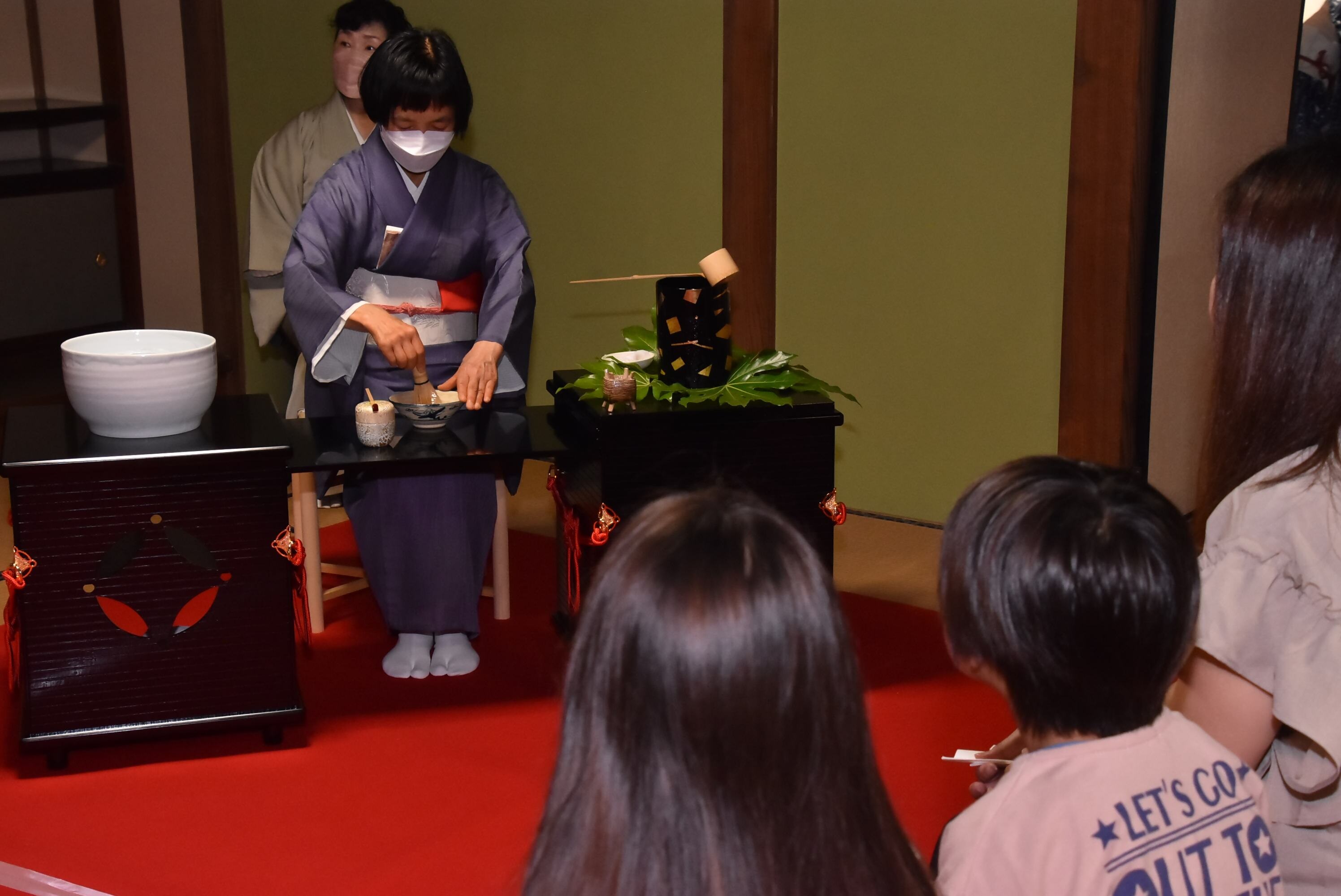 お茶会風景