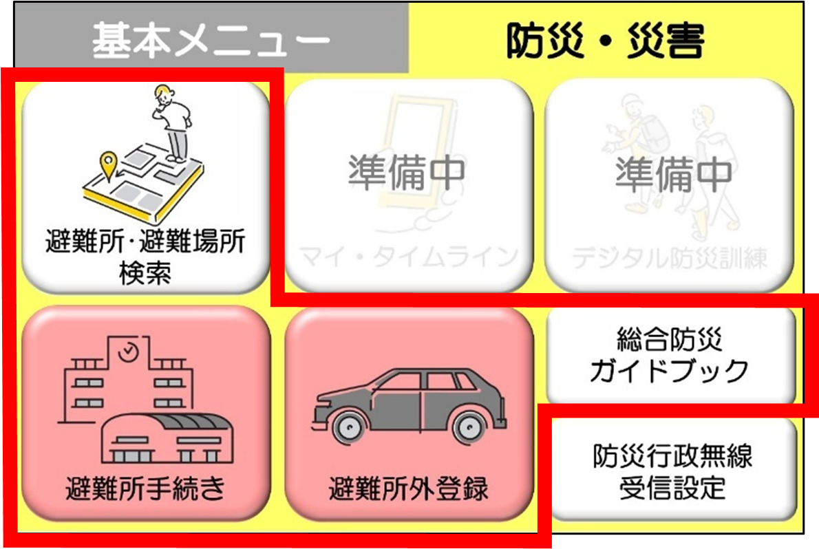 市LINE公式アカウントの新しいリッチメニュー