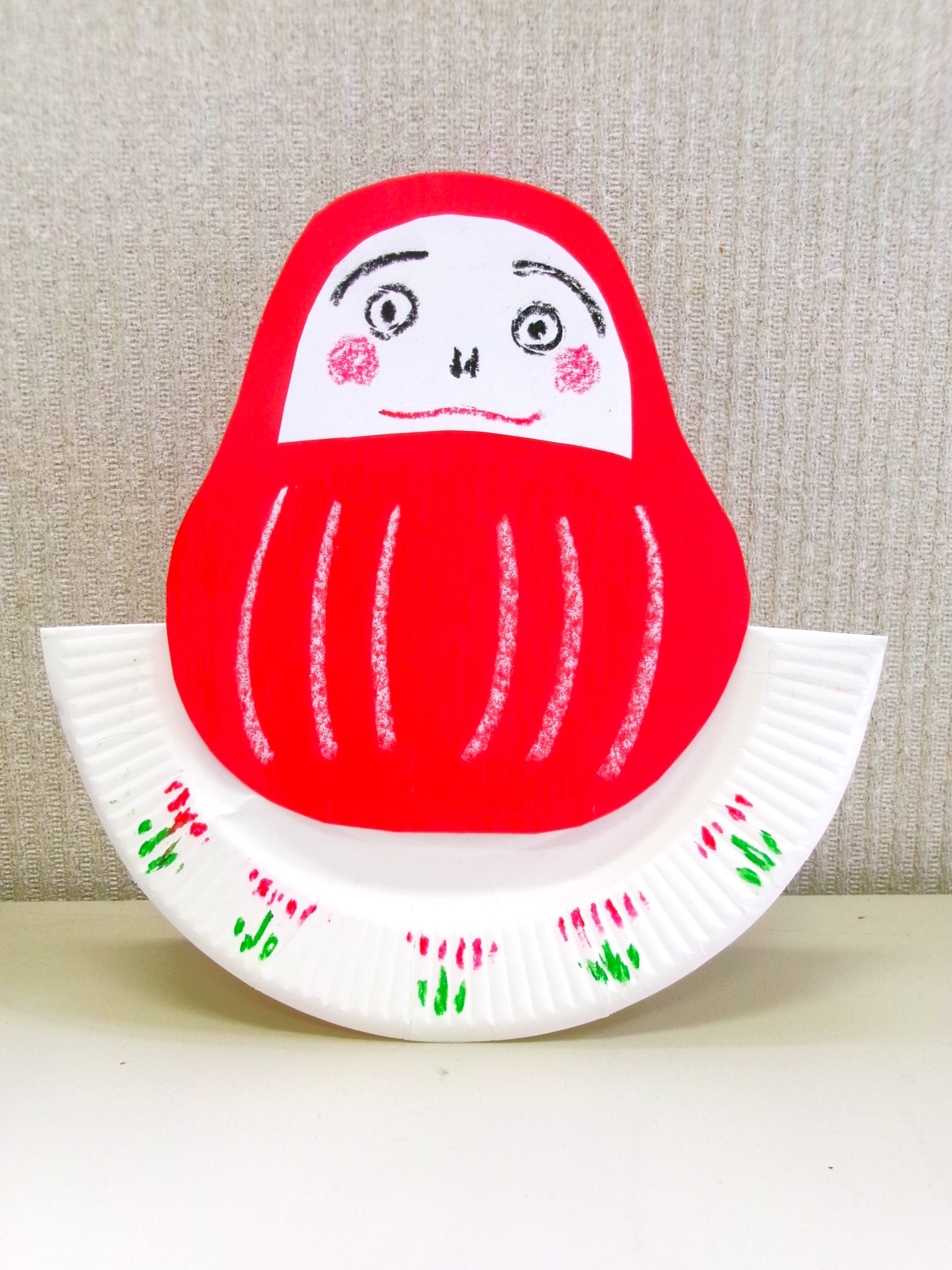 工作　だるまさんゆらゆらの画像