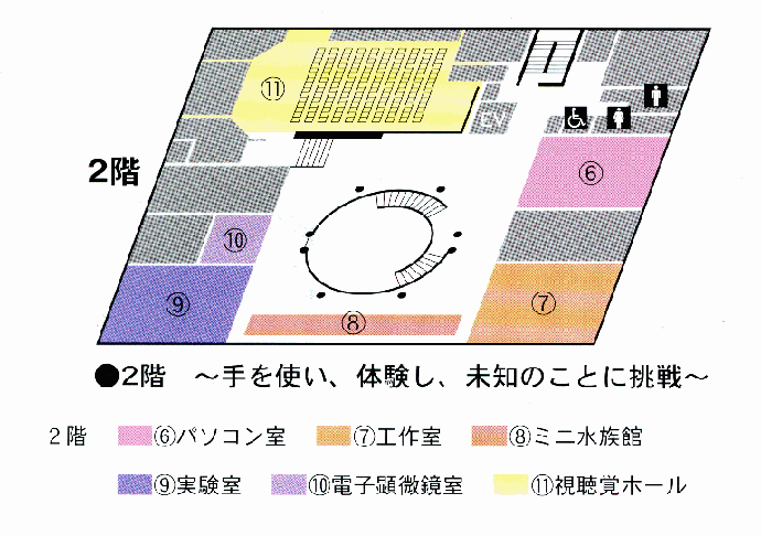 2階館内図