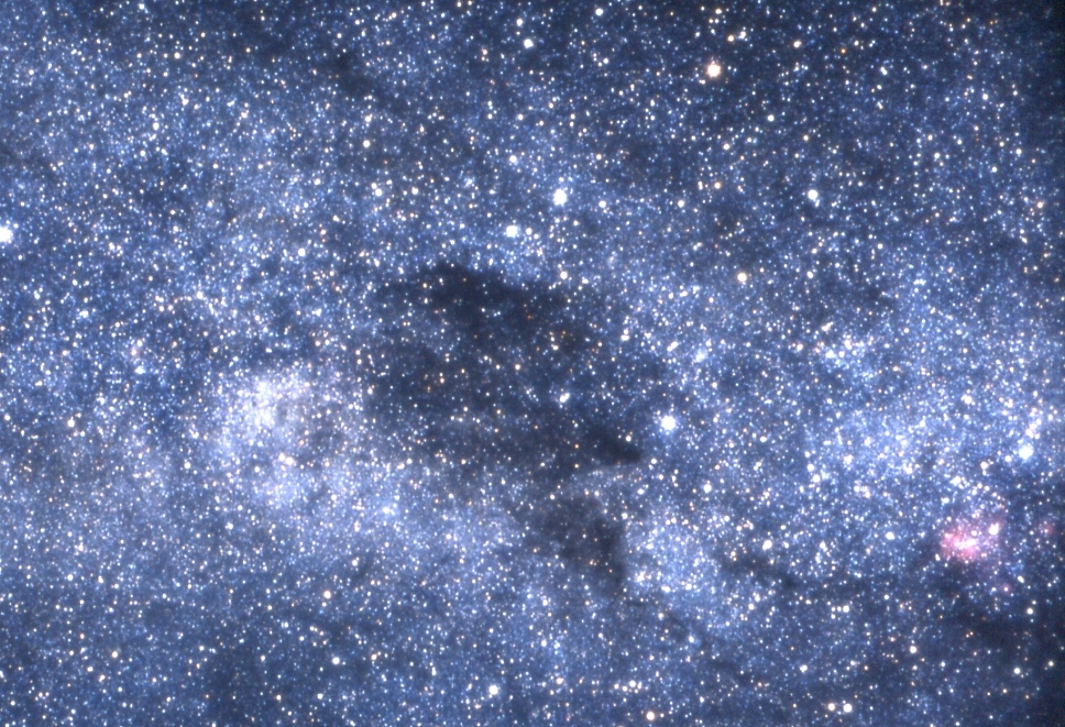 南十字星とコールサック