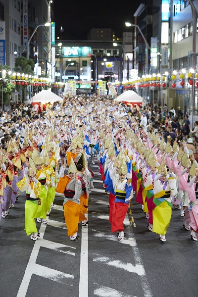 南越谷阿波踊りフィナーレの写真