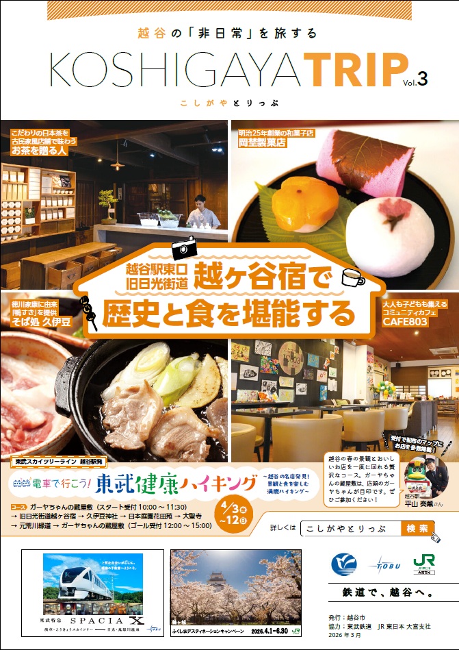 コシガヤトリップ　ボリューム3　オモテ面の画像